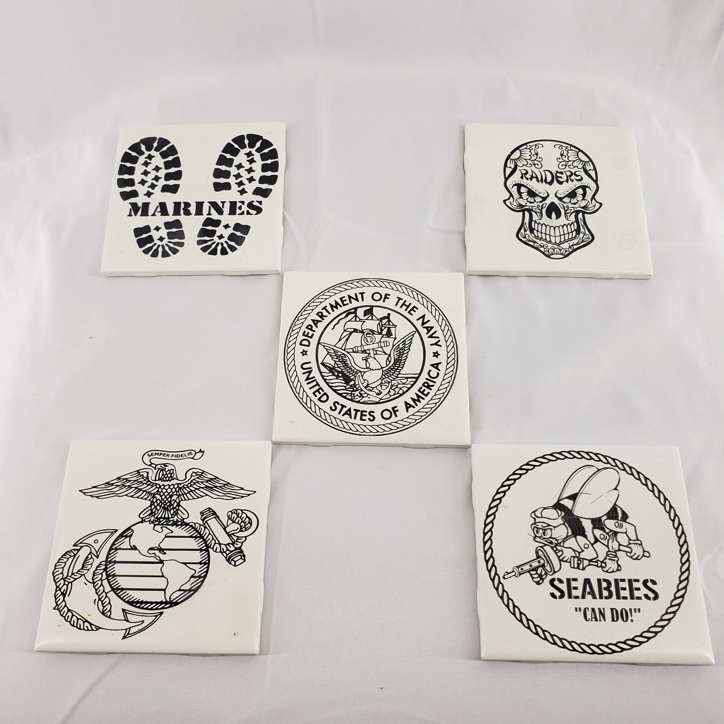 Laser Engraved Tiles