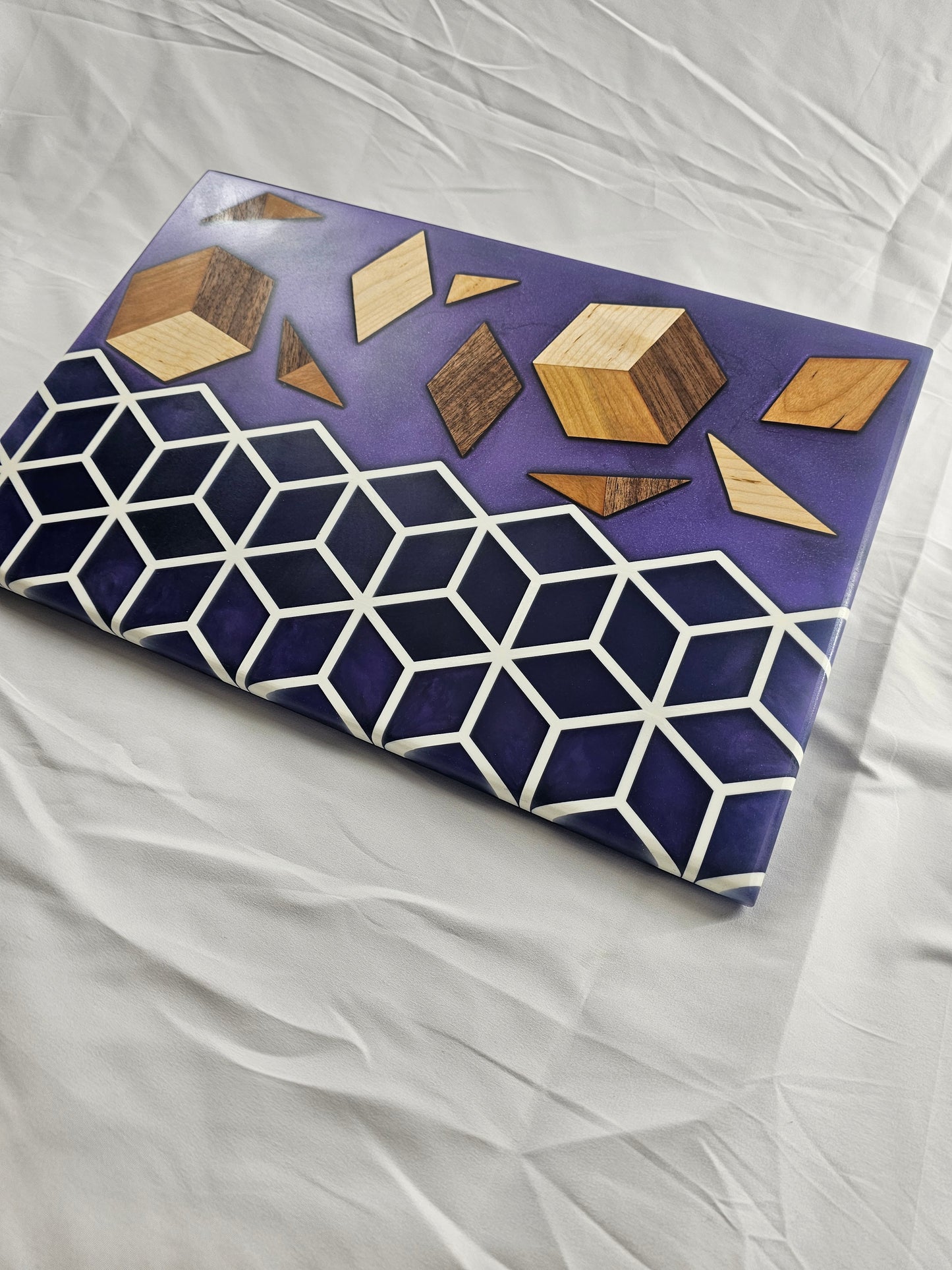 Royal Mosaic Epoxy Board