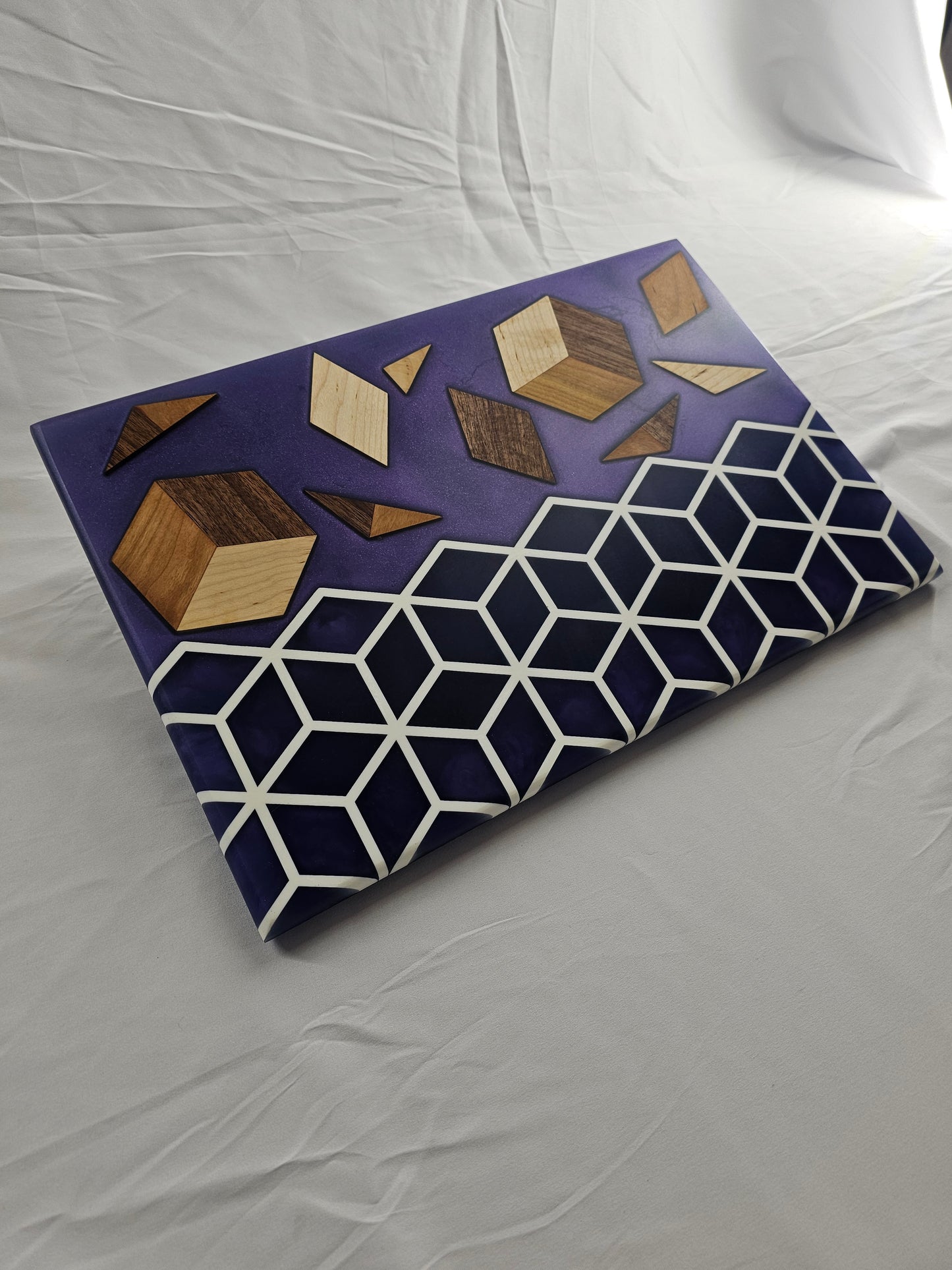 Royal Mosaic Epoxy Board