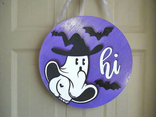 HI Boo Door Hanger