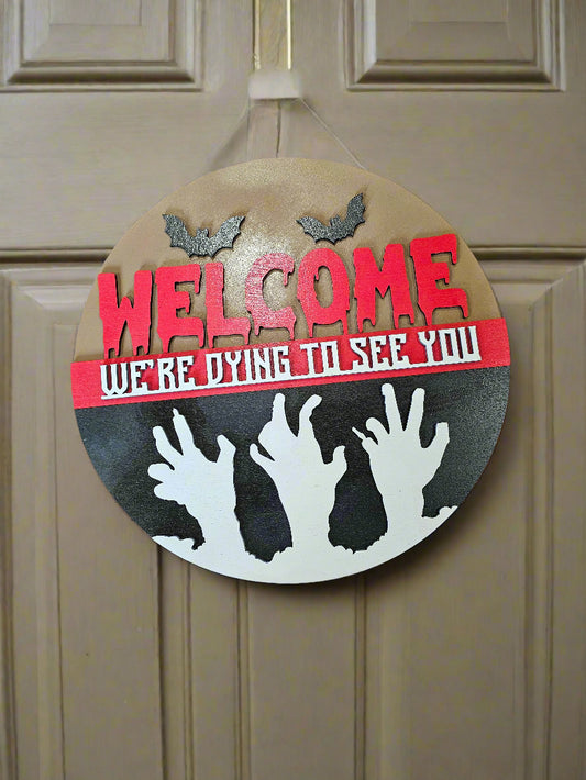 Welcome Door Hanger