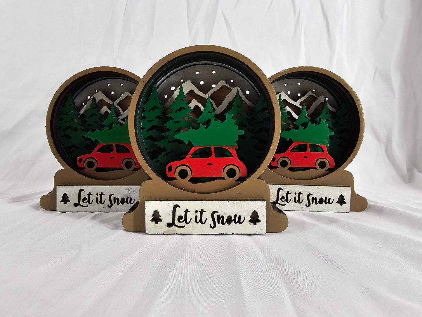 Let It Snow Shadow Box