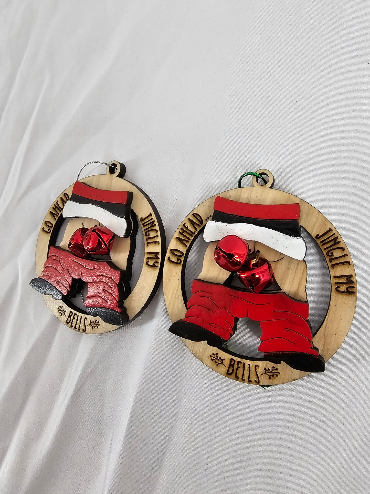 Naughty christmas ornaments