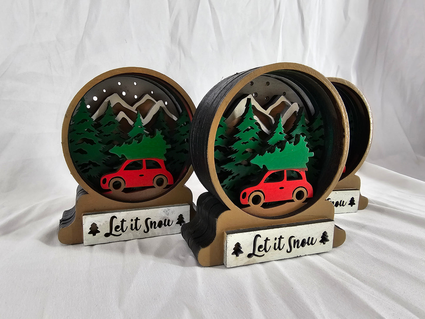 Let It Snow Shadow Box