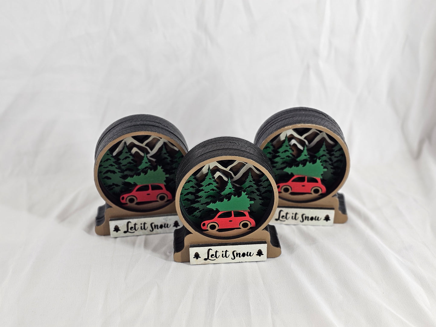 Let It Snow Shadow Box