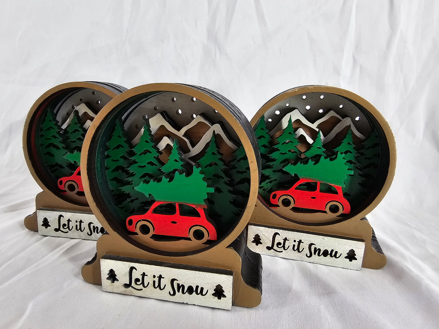 Let It Snow Shadow Box
