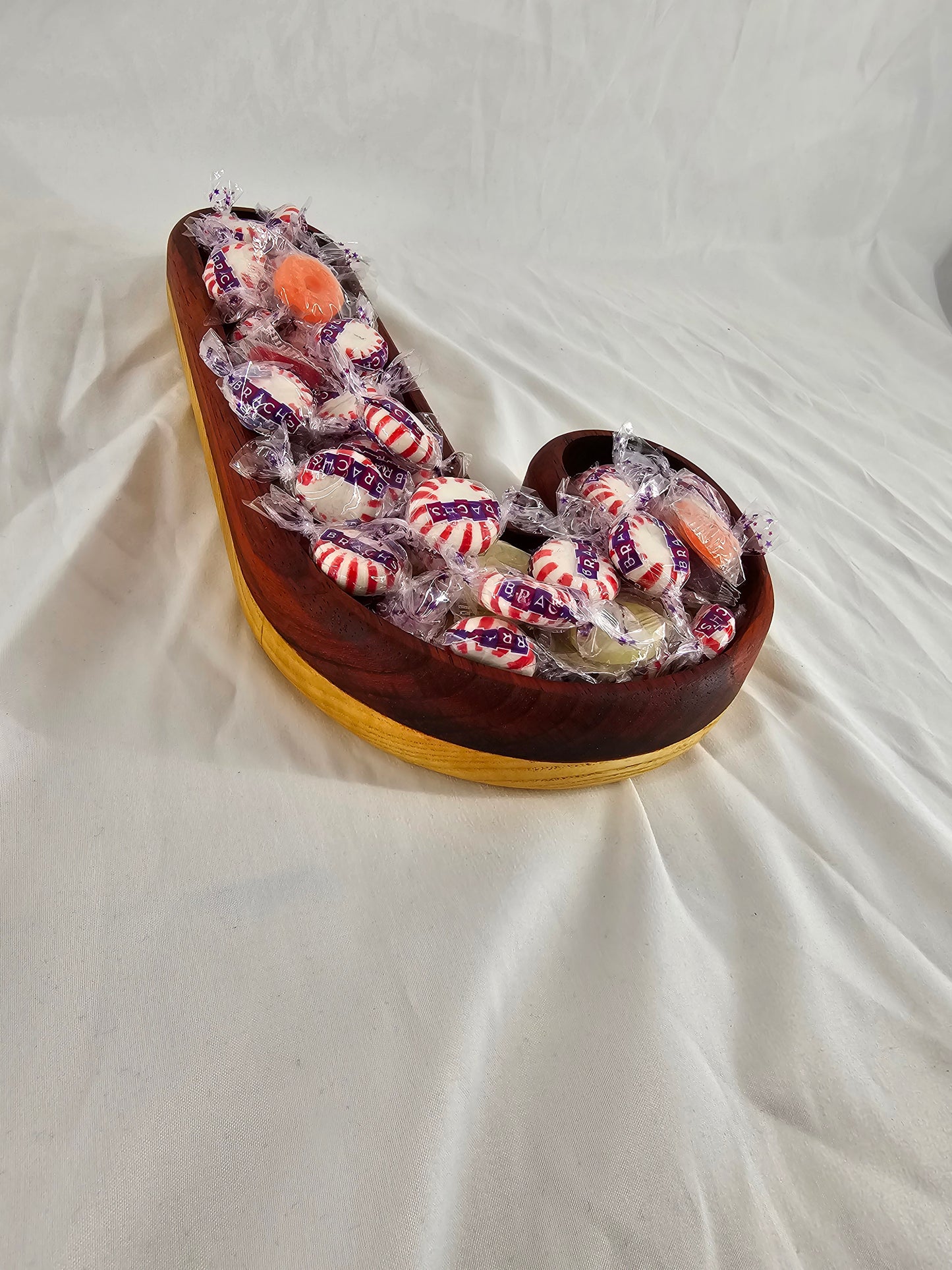 Candy Cane Candy Dish