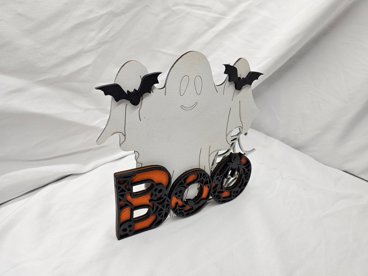 Haunted “BOO” Ghost Sign