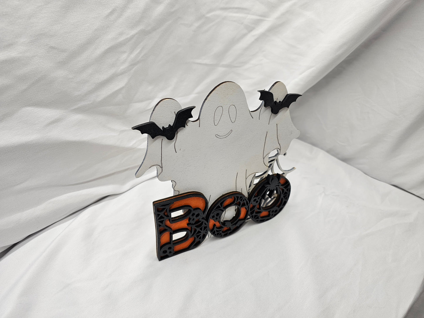 Haunted “BOO” Ghost Sign